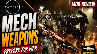 Great Starfield Weapons Mod - Mech Weapons That Destroy Everything