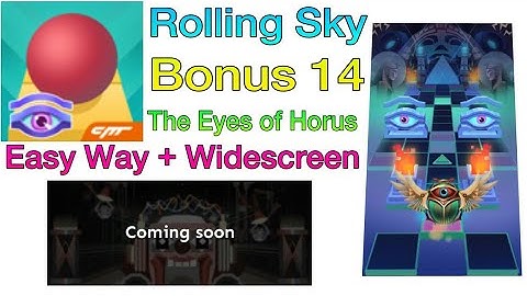 Rolling Sky - The Eyes of Horus - Easy Way ( Widescreen Mode )