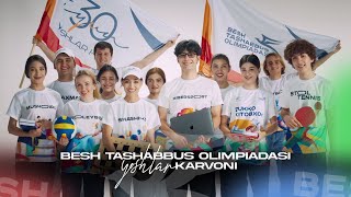 «Besh tashabbus olimpiadasi», yoshlar karvoni