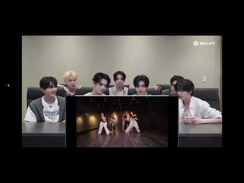 Enhypen Reaction To MNZ Hotel Lobby Dance Practice