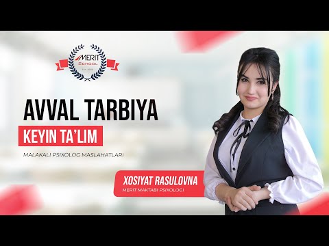 Avval tarbiya -