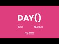 AppSheet DAY() Expression