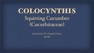 Colocynthis || Allen’s Keynotes || Well Explained