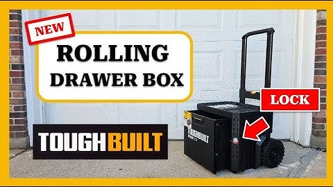 Rollende ladekast ToughBuilt StackTech rollende ladekast