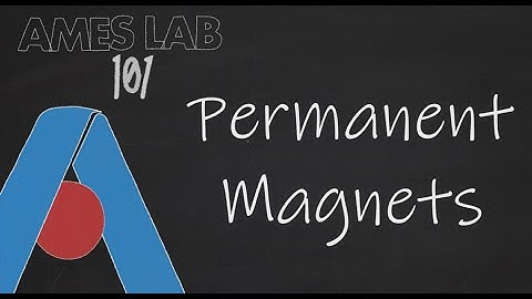 Ames Lab 101: Rare-Earth-Free Manganese Permanent Magnets