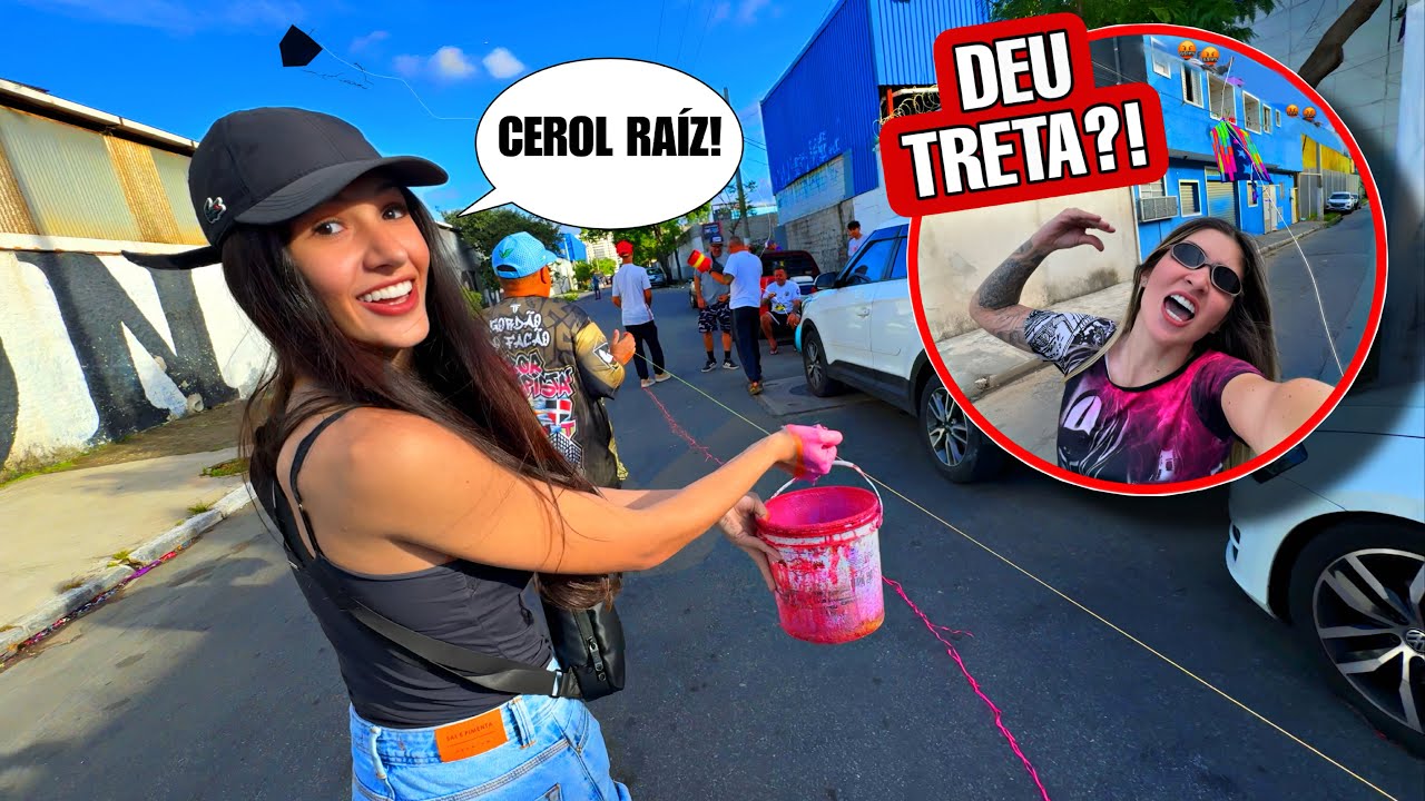 Minha Irmã Passou Cerol Pela Primeira Vez no Festival e Fui Atrás dos Caras que Pegaram a Pipa Dela!