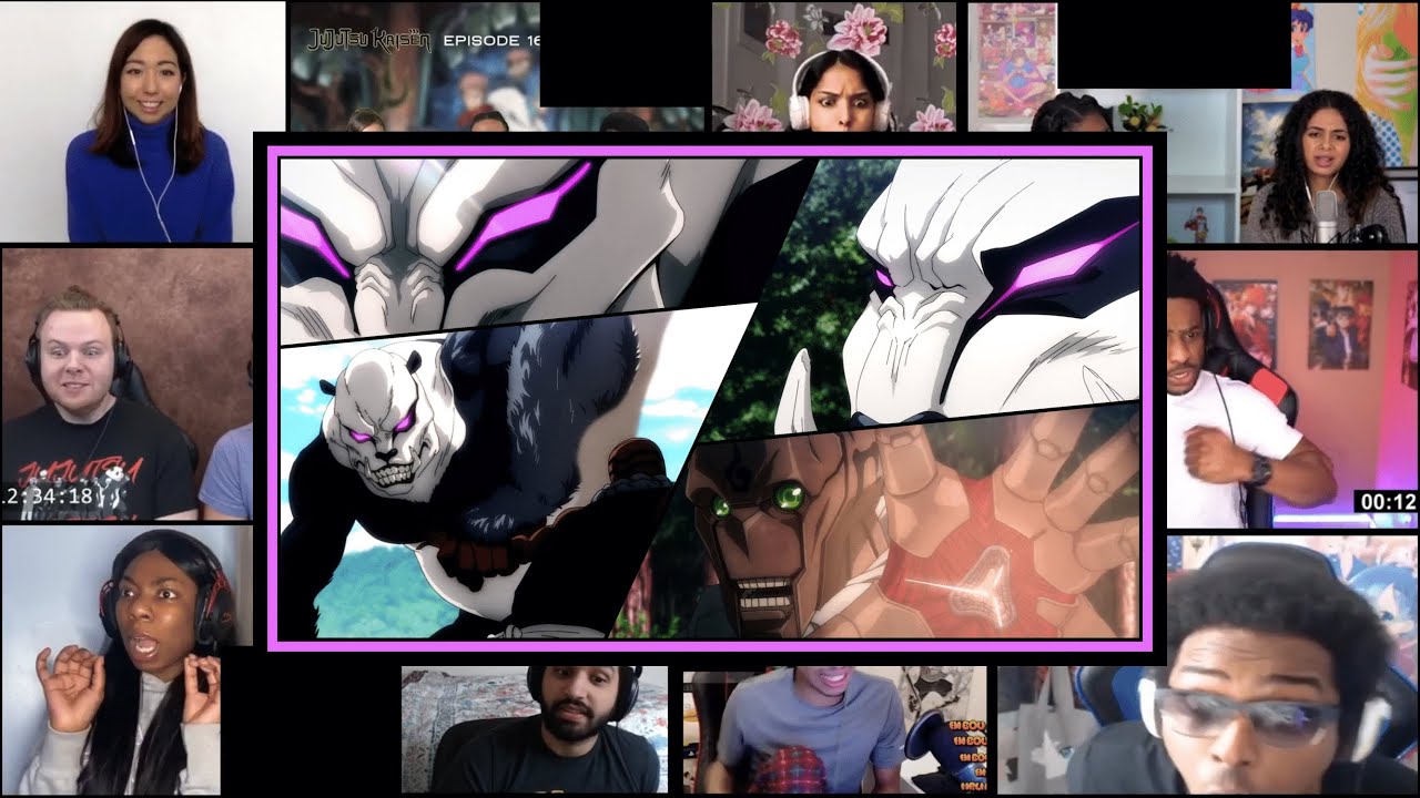  Panda Is Not A Panda Jujutsu Kaisen Ep16 Reaction Mashup YouTube