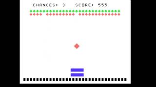 Texas Instruments TI99/4a Typed in Game (Diamond Drop)
