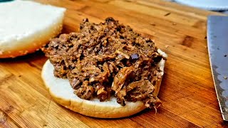 EASY BBQ Chopped Beef Recipe | Simply Mamá Cooks