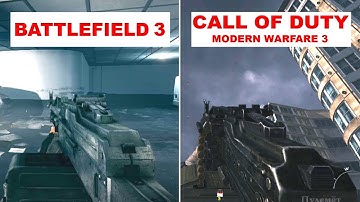 Battlefield 3 vs Call of Duty Modern Warfare 3 - Weapon Comparison