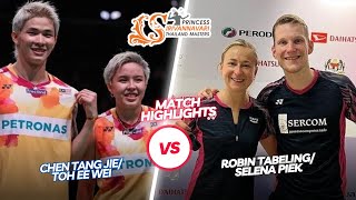 Incredible‼️‼️Chen/Toh (MAS) vs Tabeling/Piek (NED)‼️‼️Princess Sirivannavari Thailand Masters 2024