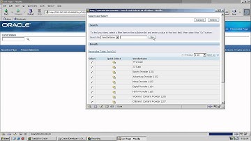 List of values(LOV) in oaf