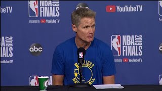 Warriors Post-Game: Coach Steve Kerr