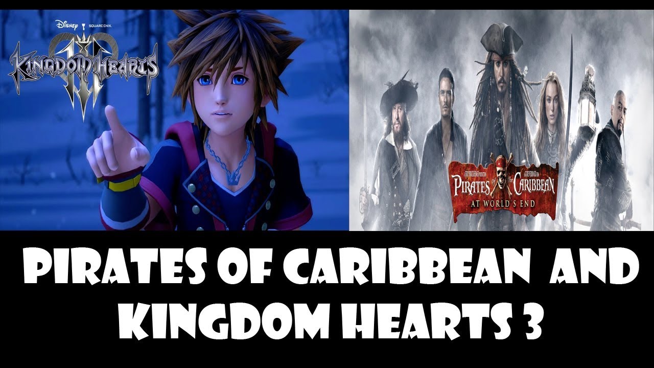 Pirates of the Caribbean and Kingdom Hearts 3 Comparison / Side by Side Cutscene