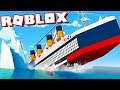 JE DOIS SURVIVRE AU TITANIC ! | Roblox