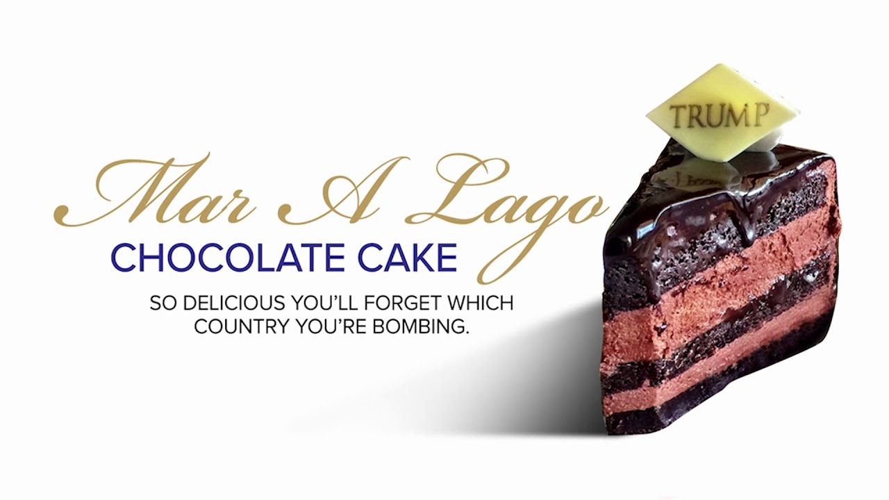 Mar-A-Lago Chocolate Cake Commercial