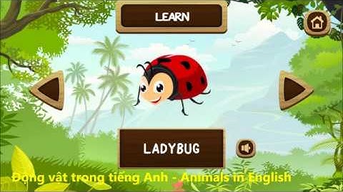 Động vật trong tiếng Anh - Animals in English | Học chủ đề Động vật bằng Tiếng Anh cho Trẻ em