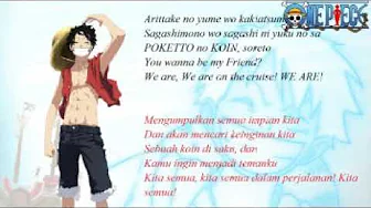 One Piece Op 1 - We are! for the new world lyrics One Piece Op 1 - We are! for the new world lyrics