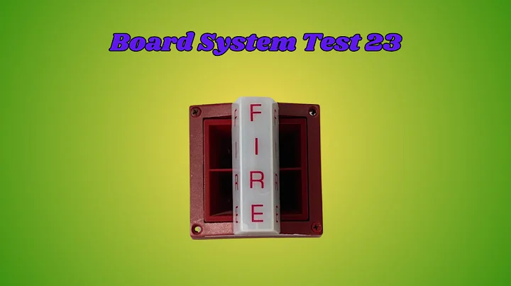 Board System Test 23 with the Fire Lite MS-4424B l REQUESTED
