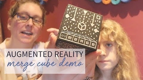 Augmented Reality Merge Cube Demo Review