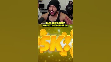 FaZe Rain PERFECT 5K GEOGUESSR SCORE