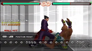 kazuya easy wall carry combo | tekken 7(tekken global mod)