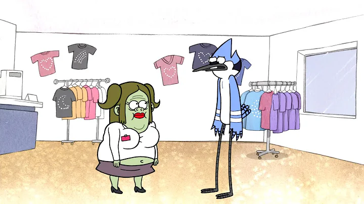 Regular Show - Mordecai Talks To Starla About Muscle Man
