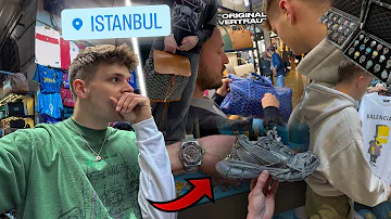 JUNGE IST DAS KRANK🤬 XXL FAKE BASAR ISTANBUL "SHOPPING" VLOG🛍️😭 | Jan