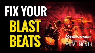 Fix Your Blastbeats - Toontrack Metal Month - Weekly Metal Drum Lesson - Episode 2