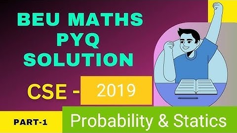 BEU mathematics-2 pyq solution (Probability & Statics)👈#engineeringmathematics2