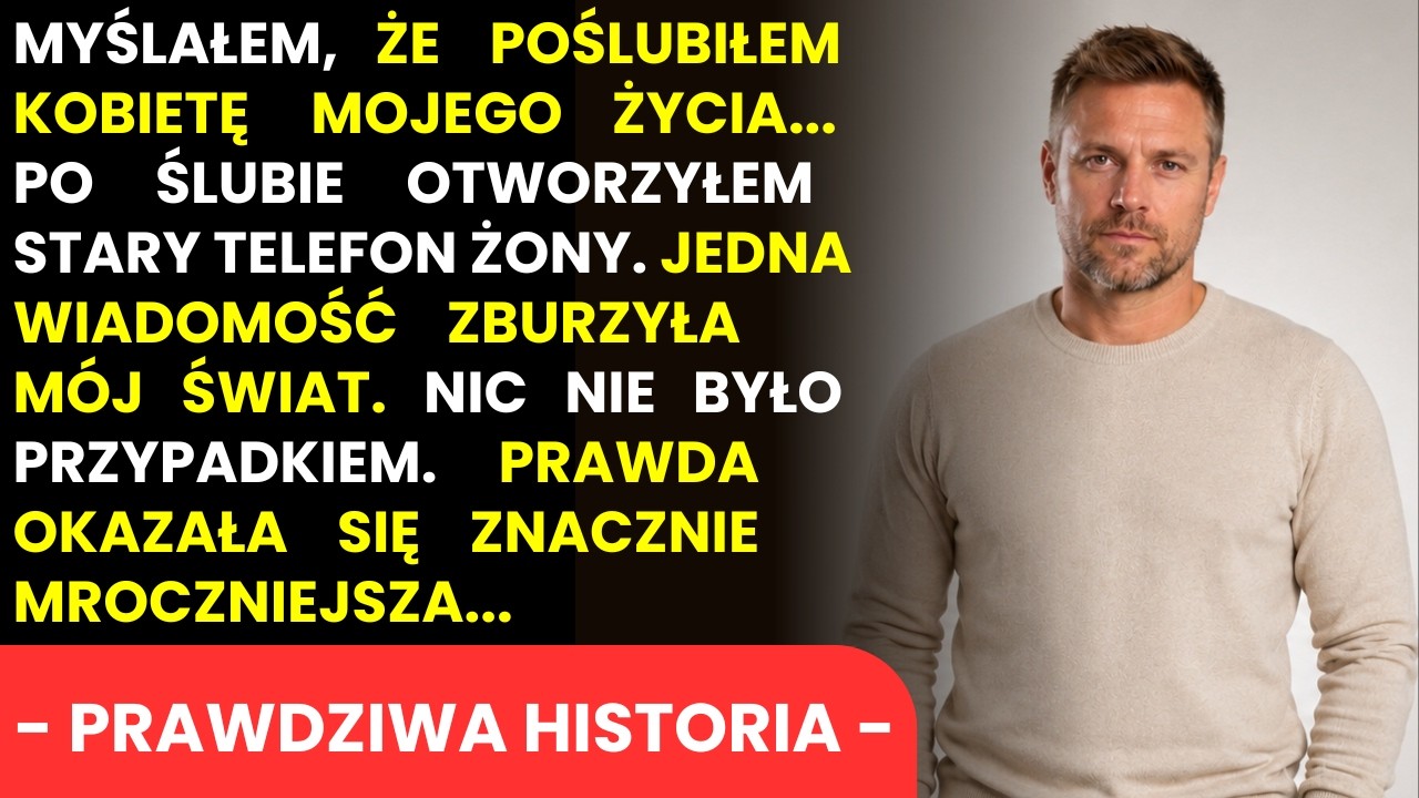 Siedziałem w samochodzie pod naszym blokiem i patrzyłem na okno mieszkania, w którym paliło się światło, choć wiedziałem, że nikogo tam nie ma. Telefon leżał na fotelu obok mnie, a ja bałem się go...