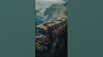 Nature Exploration | Giant Python and Abandoned Bus #shorts #trending #wow