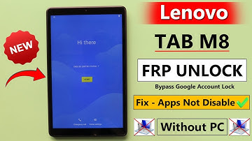 Lenovo Tab M8 Frp Bypass/Unlock Google Ac Lock Without Pc | New Method - 2025