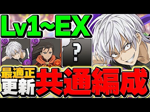 アクセラレータ共通編成でLV1-LVEXを攻略！魔法石50個欲しい人必見！やらないと損！灼熱チャレンジ【パズドラ】