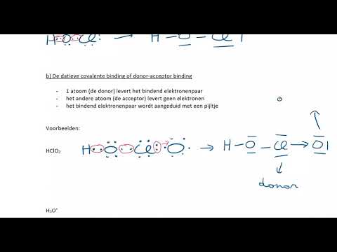 Video: Verschil Tussen Gecoördineerde Covalente Binding En Covalente Binding