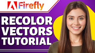 How to Use Adobe Firefly l Recolor Vectors (Adobe Firefly Tutorial)