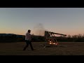 Trebuchet launches fire 🔥🔥🔥