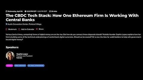 The CBDC Tech Stack: How to Build Central Bank Digital Currencies