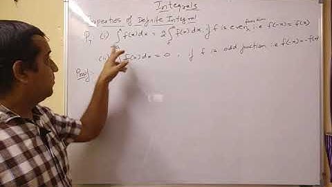 Properties of Definite Integrals, P7, Ch. 7, Integrals, Class 12