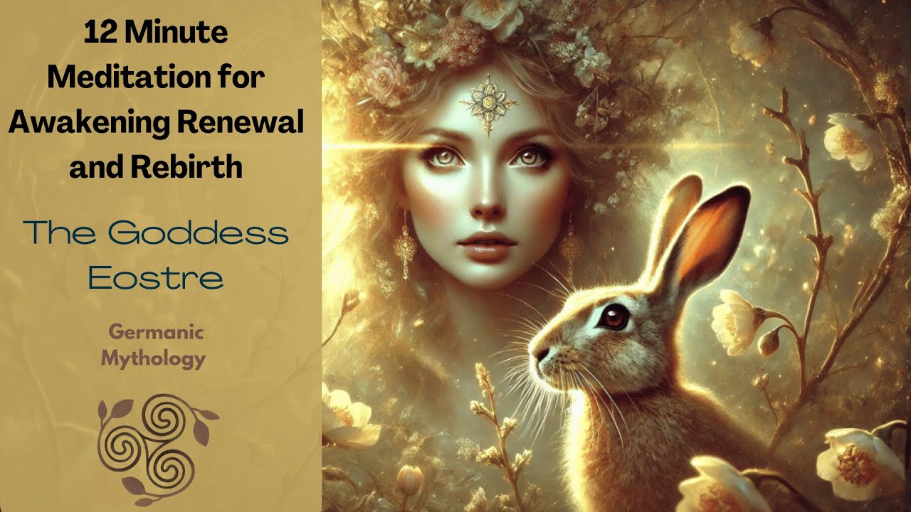 The Goddess Eostre Germanic Mythology Meditation for Awakening Renewal ...