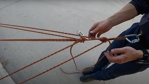 Three-Point Anchors: Load Sharing Bowline