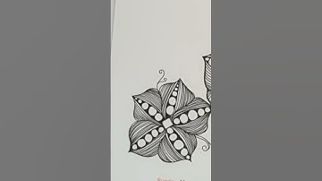 Zentangle pattern ✨ #zentangle #zentangleart