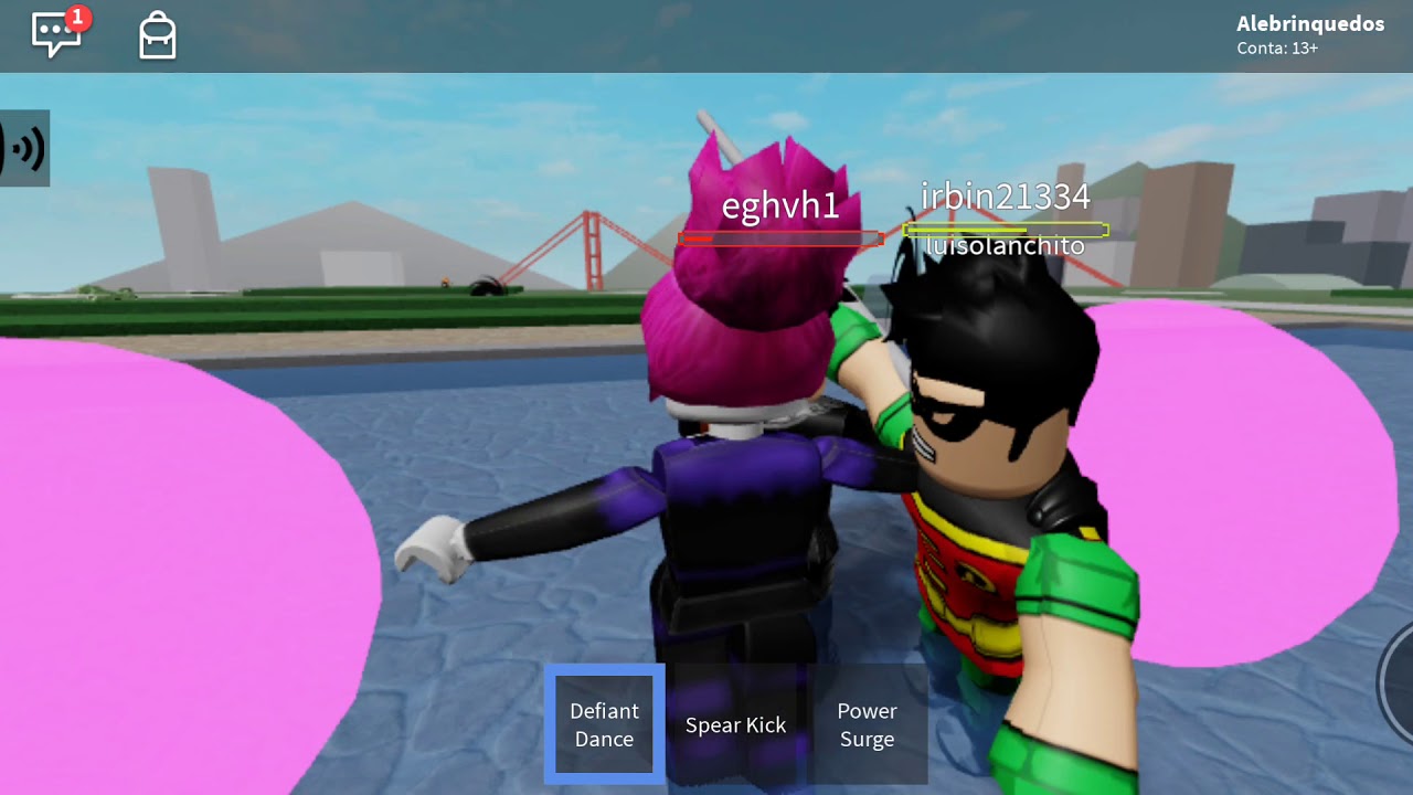 Roblox : somos os jovens titans - YouTube
