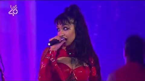 LOLA INDIGO & MARIA BECERRA ‘DISCOTEKA’ ACTUACION EN #LOS40MUSICAWARDS2022