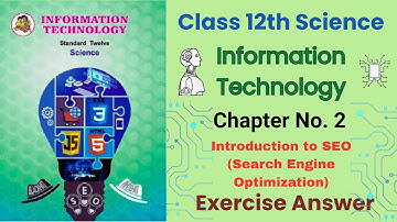 2: Introduction to SEO Exercise Answer | Class 12th IT | MH Board
