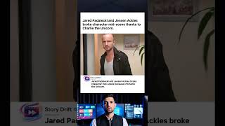 Jared Padalecki and Jensen Acklesbroke character mid-scene thanks to Charlie the Unicorn.