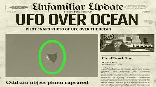 MILITARY SPOTS A SILVER CUBE UFO OVER THE OCEAN [Is it the real thing]?