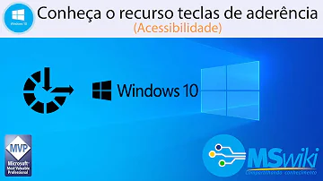 O que é uma tecla de aderência?