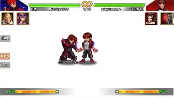 KOF 98 UM OL- SGMY server - trained athena and andy