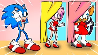 Who is Behind the Mystery Door? Sonic! Don't Choose the Wrong Girlfriend Challenge | Sonic Game